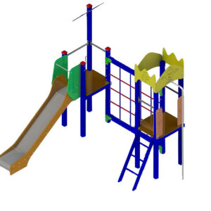 CASITA BADAJOZ METÁLICA (GAMA BOMBERO)- Ref. 292AAL