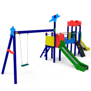 CASITA GERONA METÁLICA (GAMA BOMBERO).-Ref. 292GAL