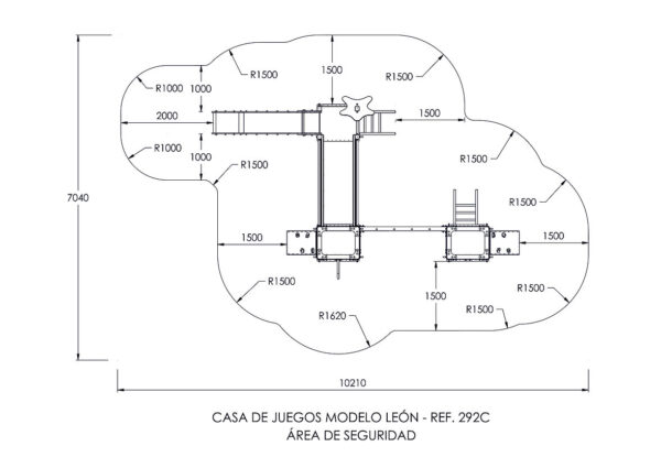 CASITA LEÓN METÁLICA (GAMA BOMBERO)- Ref. 292CAL - Imagen 2