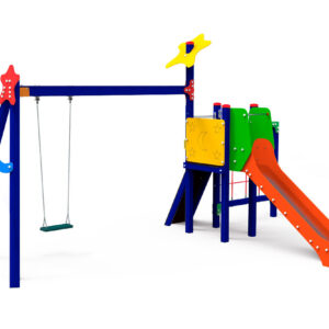 CASITA MALLORCA CON COLUMPIO METÁLICA (GAMA ESPACIO)- Ref. 296AL