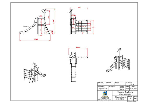 CASITA MALLORCA SIN COLUMPIO (GAMA ESPACIO)- Ref. 296A - Imagen 7