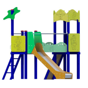 CASITA RONDA METÁLICA (GAMA BOMBERO)- Ref. 292ALU