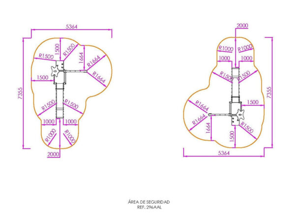 CASITA MALLORCA SIN COLUMPIO METÁLICA (GAMA ESPACIO)- Ref. 296AAL - Imagen 2