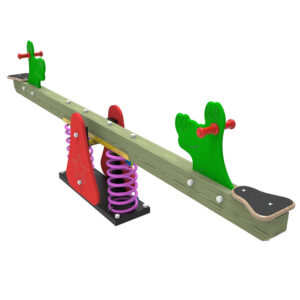 BALANCÍN COCODRILO CON MUELLES - Ref. 235D