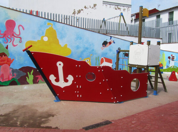 BARCO PIRATA MULTIJUEGO (SIN TOBOGAN) - Ref. 298C - Imagen 6