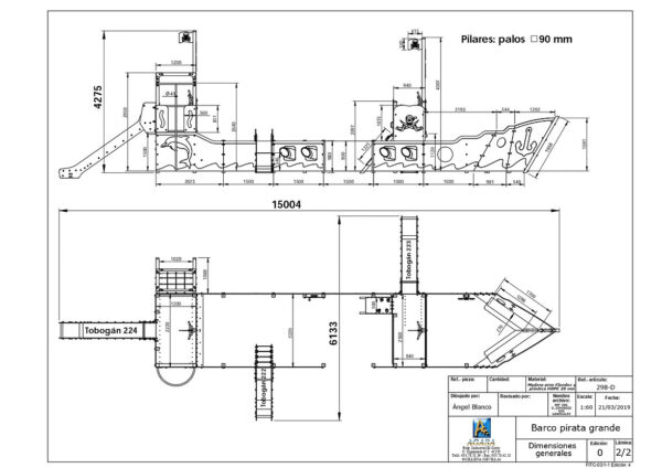 BARCO PIRATA MULTIJUEGOS INTEGRACIÓN - Ref. 298D - Imagen 4