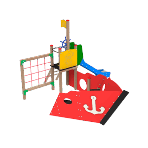 BARCO PIRATA MULTIJUEGOS- Ref. 298A