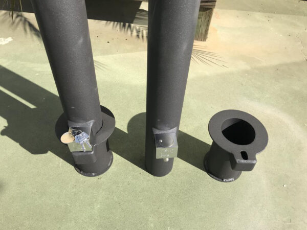 BOLARDO MOD. METAL DESMONTABLE DE SEGURIDAD - Ref. 6942 - Imagen 4