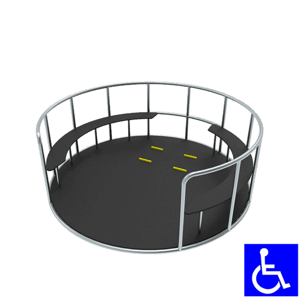 CARRUSEL INCLUSIVO (PARA SILLA DE RUEDAS).- Ref. 258D