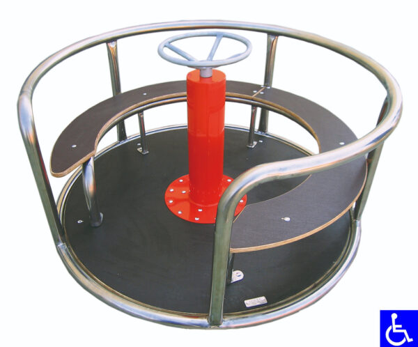 CARRUSEL INCLUSIVO CON CADENA DE SEGURIDAD - REF. 258AC