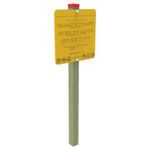 CARTEL ZONA DE PARKOUR .-Ref. 910PK