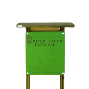 CARTEL ÁREA CANINA - Ref. CP010