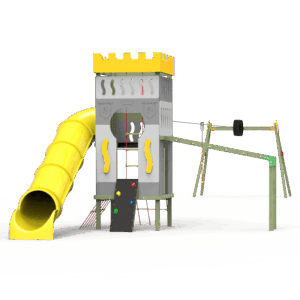 CASTILLO MEDIEVAL (CON TIROLINA) - Ref. 260F