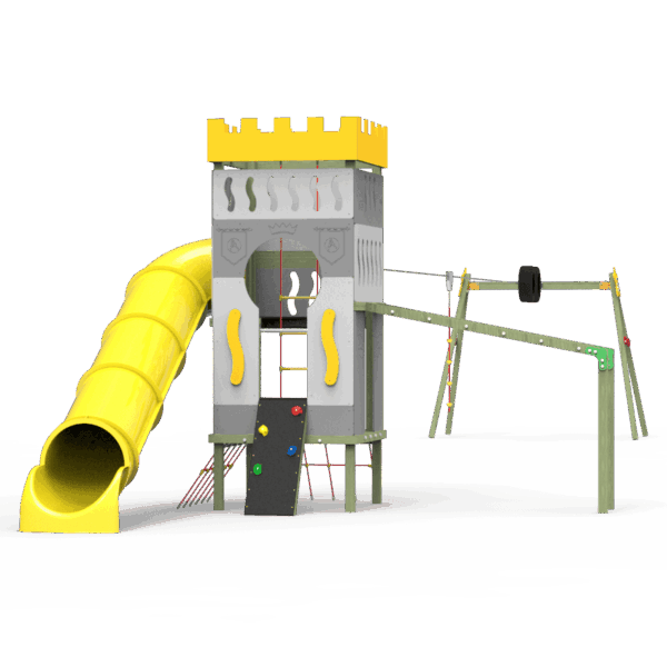 CASTILLO MEDIEVAL (CON TIROLINA) - Ref. 260F