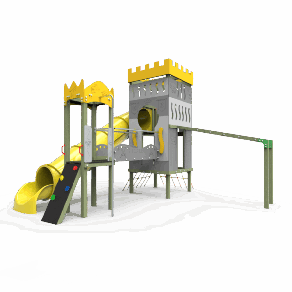 CASTILLO MEDIEVAL (CON CONJUNTO)- Ref. 260G