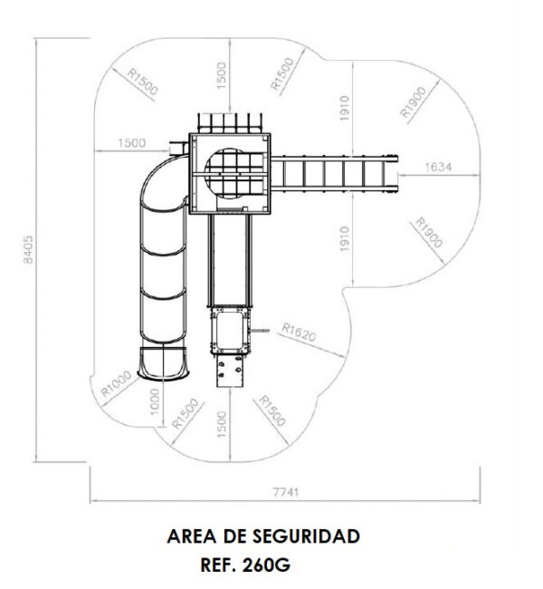 CASTILLO MEDIEVAL (CON CONJUNTO)- Ref. 260G - Imagen 2