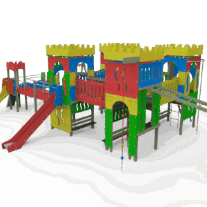 CASTILLO MEDIEVAL SIN TIROLINA - REF. 260D