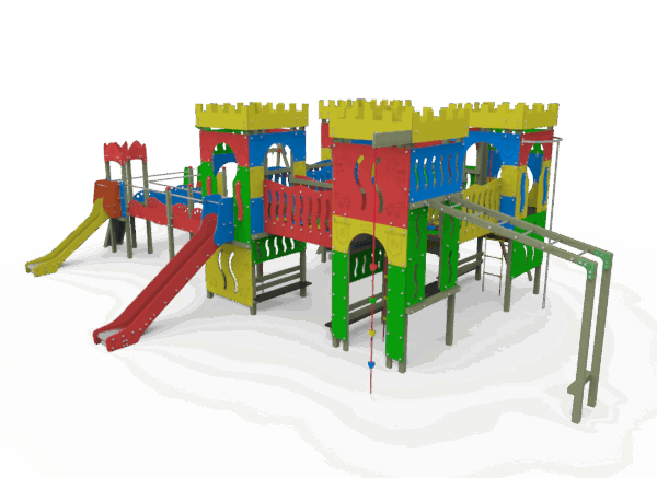 CASTILLO MEDIEVAL SIN TIROLINA - REF. 260D