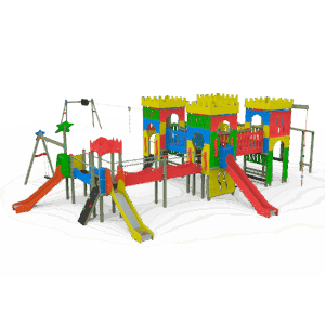 CASTILLO MEDIEVAL CON TIROLINA - REF. 260C