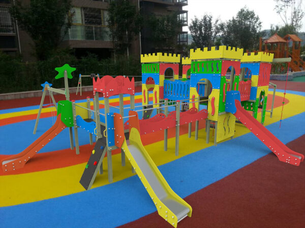 CASTILLO MEDIEVAL CON TIROLINA - REF. 260C - Imagen 4