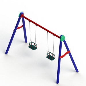 COLUMPIO CON ASTOS. DE BEBE METALICO- Ref. 225DA