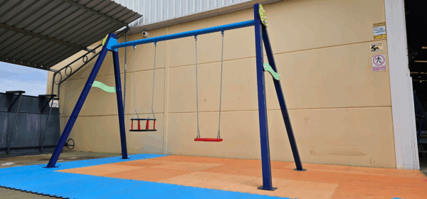 COLUMPIO CON ASTOS. PLANO Y DE BEBE METALICO - Ref. 225EA - Imagen 2