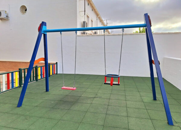 COLUMPIO CON ASTOS. PLANO Y DE BEBE METALICO - Ref. 225EA - Imagen 4