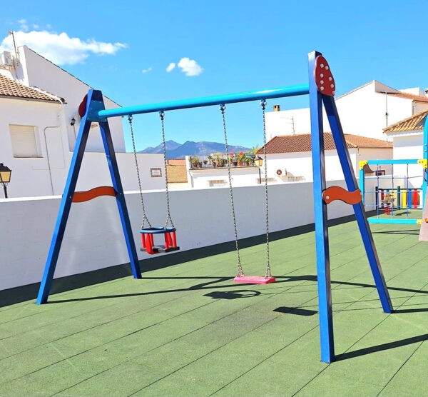 COLUMPIO CON ASTOS. PLANO Y DE BEBE METALICO - Ref. 225EA - Imagen 5