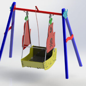 COLUMPIO INCLUSIVO PIRATA PREMIUM METALICO - Ref. 225PA