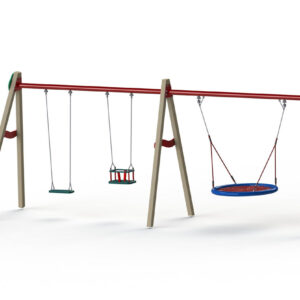 COLUMPIO METAL-MADERA INCLUSIVO CON ASTO. BEBÉ , PLANO Y NIDO - Ref. 225EK