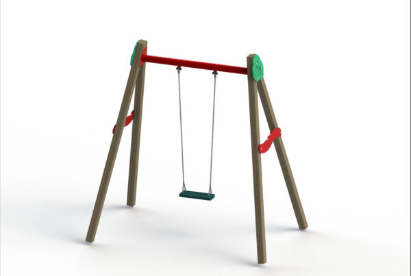 COLUMPIO METAL-MADERA INDIVIDUAL CON ASTO. PLANO- Ref. 225H
