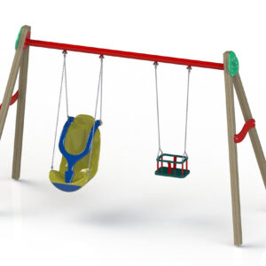 COLUMPIO METAL-MADERA INCLUSIVO ASTO. ROTOMOLDEO Y BEBE - Ref. 225JBD