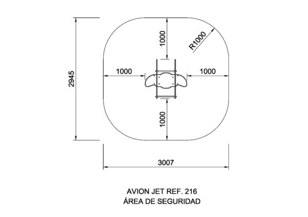 AVIÓN JET MUELLE - Ref. 216 - Imagen 2
