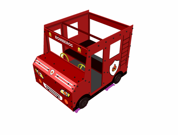 CAMIÓN BOMBEROS MUELLE 6 USUARIOS- Ref. 207C