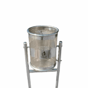 PAPELERA MOD. MEDITERRÁNEO INOXIDABLE - Ref. 556