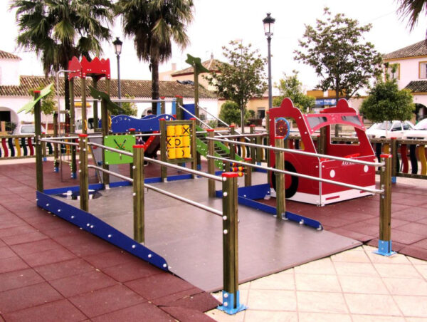 CAMION DE BOMBERO MULTIJUEGOS (INTEGRACIÓN) CON SUELO Y CASITA- Ref 291 - Imagen 9