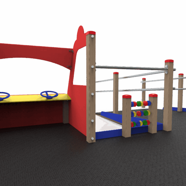 PARQUE DE BOMBERO MULTIJUEGOS (INTEGRACIÓN) CON SUELO- Ref. 291B - Imagen 7