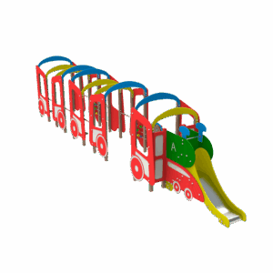 TREN MULTIJUEGOS CON 2 VAGONES (INTEGRACIÓN)- Ref. 230