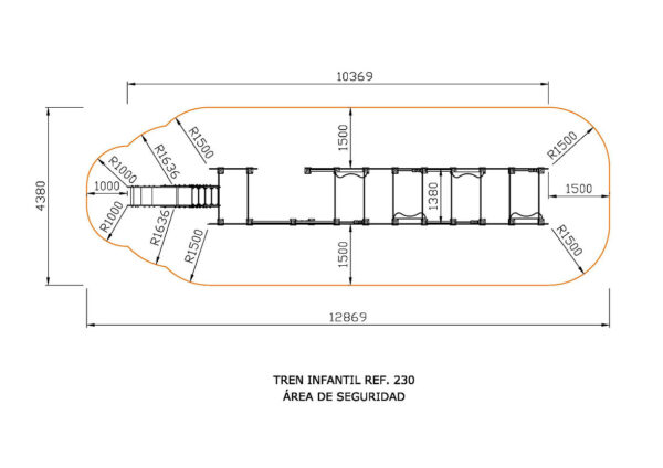 TREN MULTIJUEGOS CON 2 VAGONES (INTEGRACIÓN)- Ref. 230 - Imagen 2