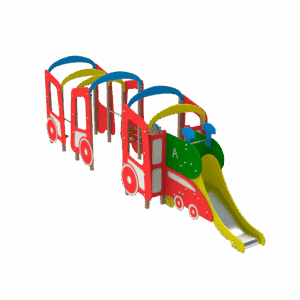 TREN MULTIJUEGOS CON 1 VAGÓN (INTEGRACIÓN) - Ref. 230A