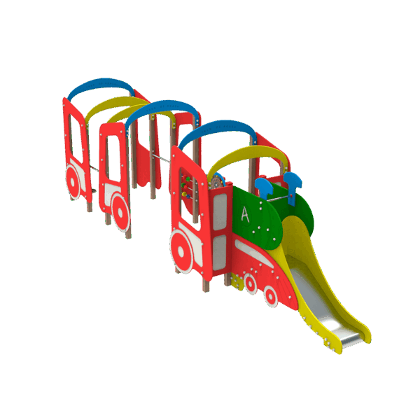 TREN MULTIJUEGOS CON 1 VAGÓN (INTEGRACIÓN) - Ref. 230A