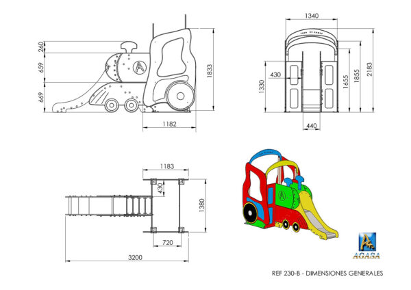TREN MULTIJUEGOS SIN VAGON (INTEGRACIÓN)- Ref. 230B - Imagen 5