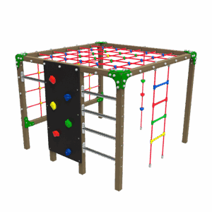 LABERINTO DE CUERDAS Y ESCALADA - Ref. 243