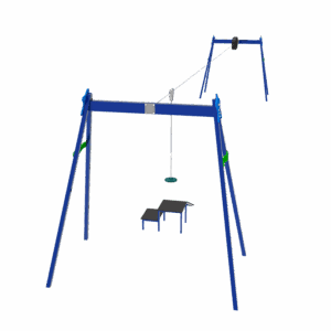 TIROLINA METÁLICA - Ref. 262M