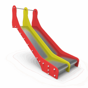 TOBOGÁN MEDIANO DOBLE LADERA.- Ref. 223A