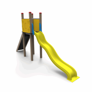 TOBOGÁN TORRE CON RAMPA PVC - Ref. 285