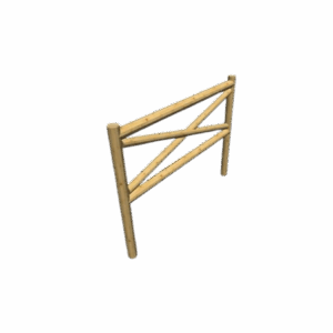 VALLA RÚSTICA DE SEGURIDAD - Ref.1275