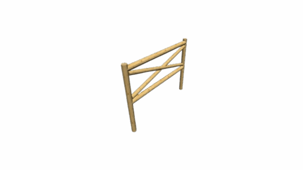 VALLA RÚSTICA DE SEGURIDAD - Ref.1275