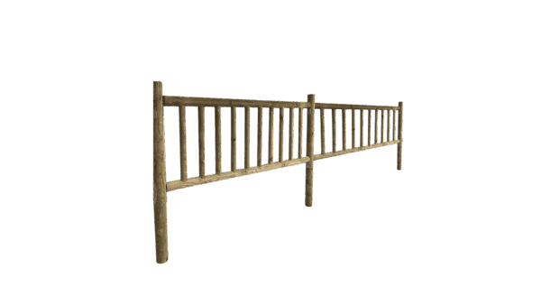 VALLA DE SEGURIDA DE MADERA - Ref.1260