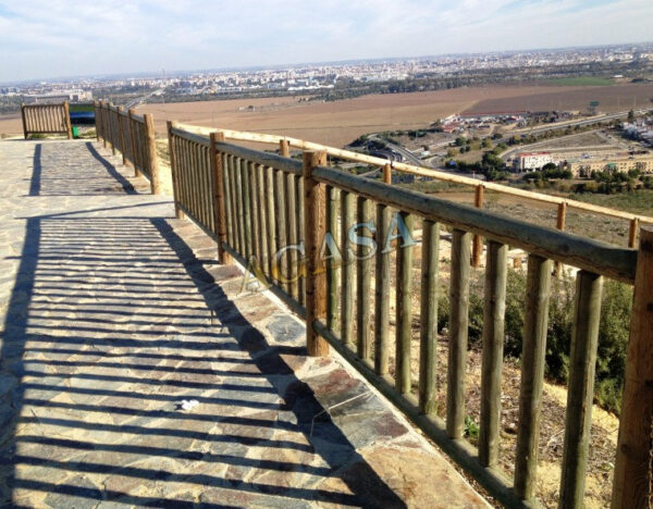 VALLA DE SEGURIDA DE MADERA - Ref.1260 - Imagen 2